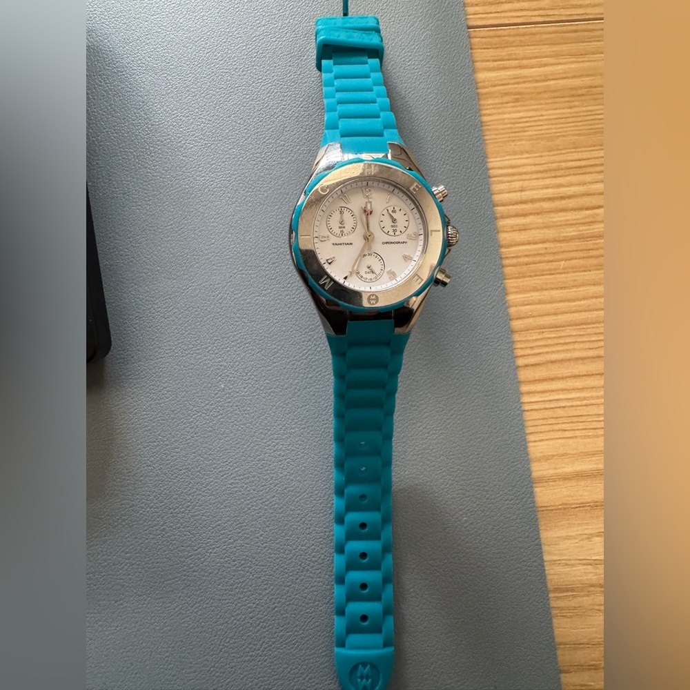 Michele Tahitian Jelly Bean Watch